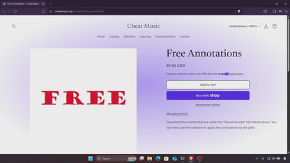 Free Annotations